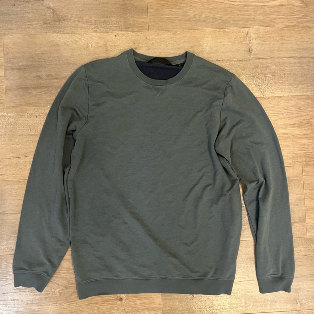Travis Mathew Men’s Green Long Sleeve Casual Pullover